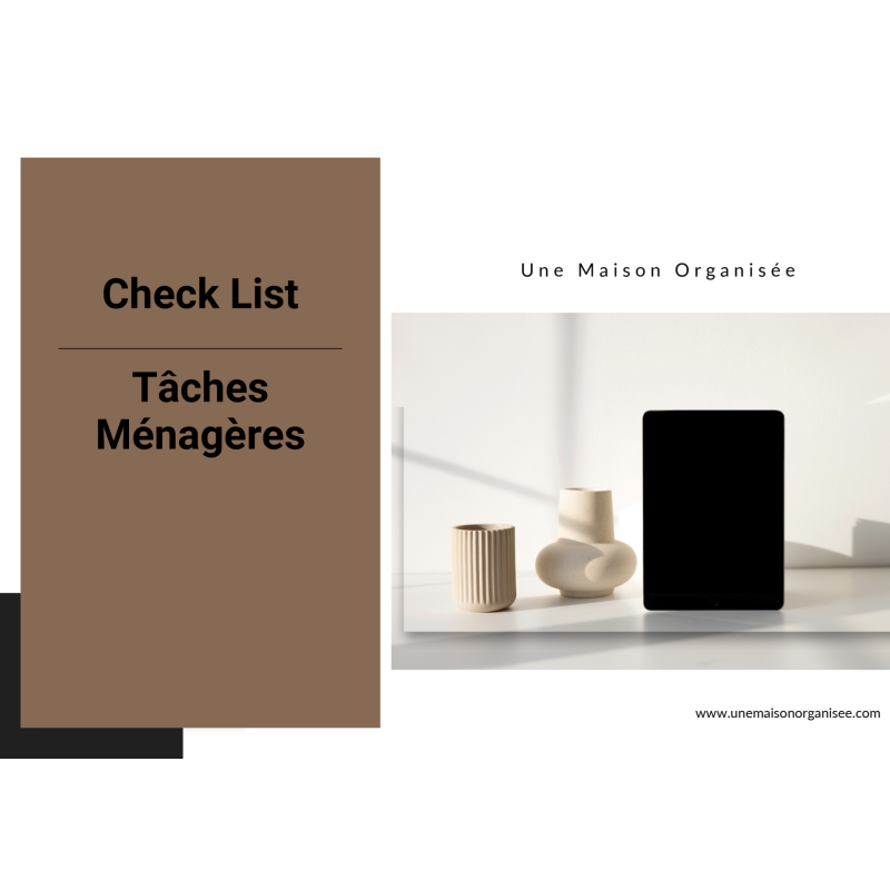 Check-List Ménage